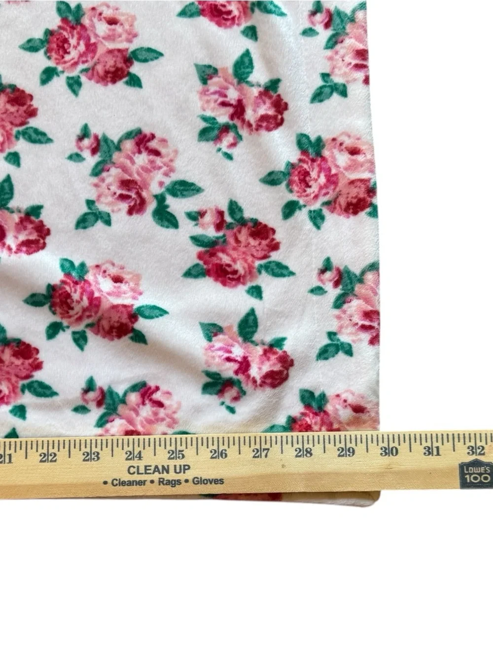 Betsey Johnson Baby Blanket Pink Polka Dot & Rose Floral Double-Sided Security